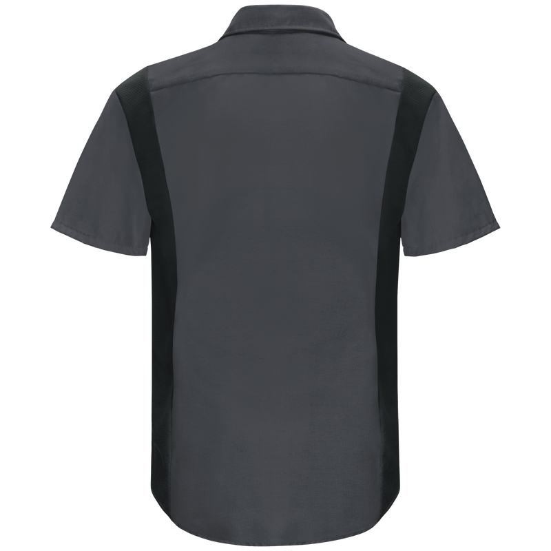 Men's Short Sleeve Performance Plus Shop Shirt With Oilblok Technology image number 2