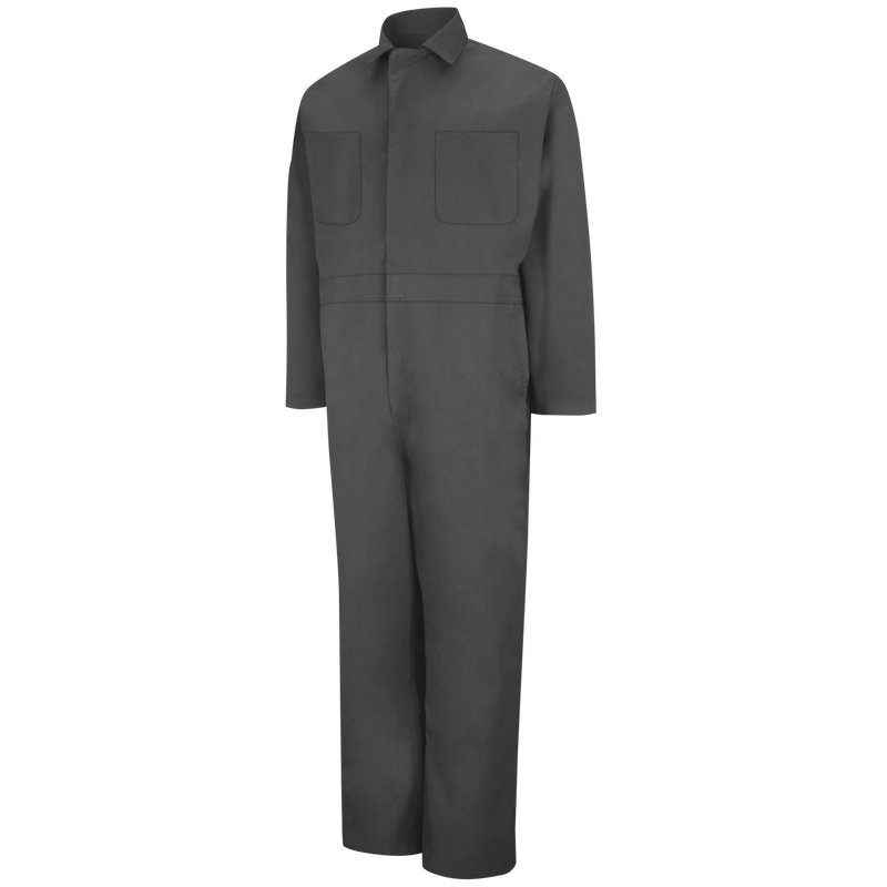 Twill Action Back Coverall with Chest Pockets image number 1
