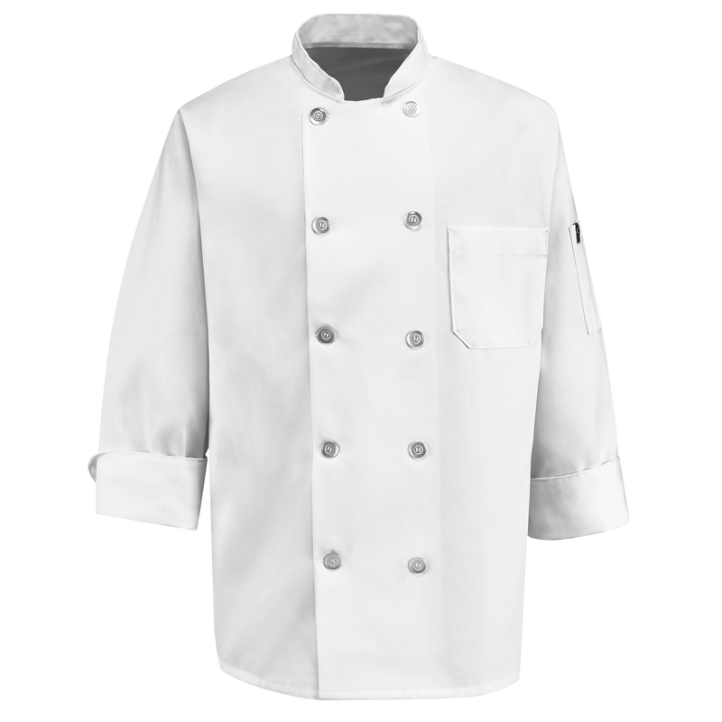 Ten Pearl Button Chef Coat image number 1