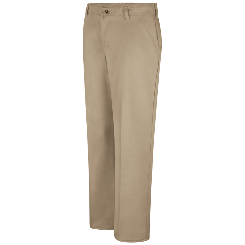 Women's Plain Front Cotton Pant image number 1