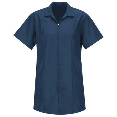 Women's Zip-front Smock