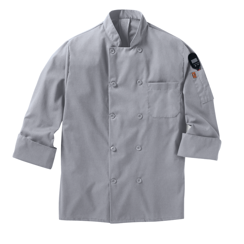 Men's Chef Coat with OilBlok + MIMIX&reg; image number 8
