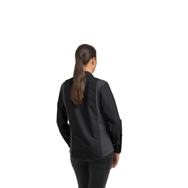 Women's Long Sleeve Performance Plus Shop Shirt with OilBlok Technology image number 4