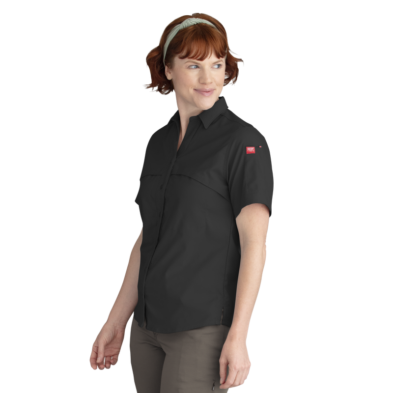 Women's Cooling Short Sleeve Work Shirt image number 3