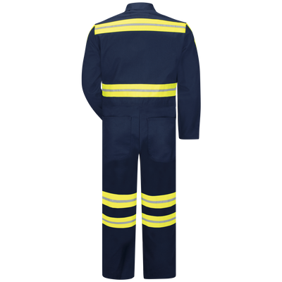 Enhanced Visibility Twill Action Back Coverall