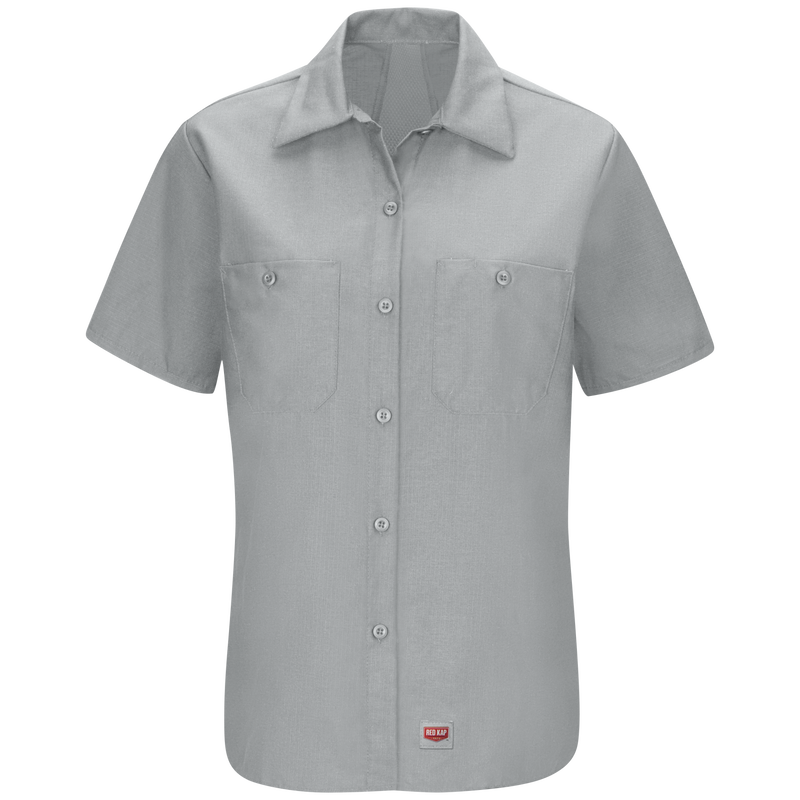 Women's Short Sleeve Work Shirt with MIMIX&reg; image number 1