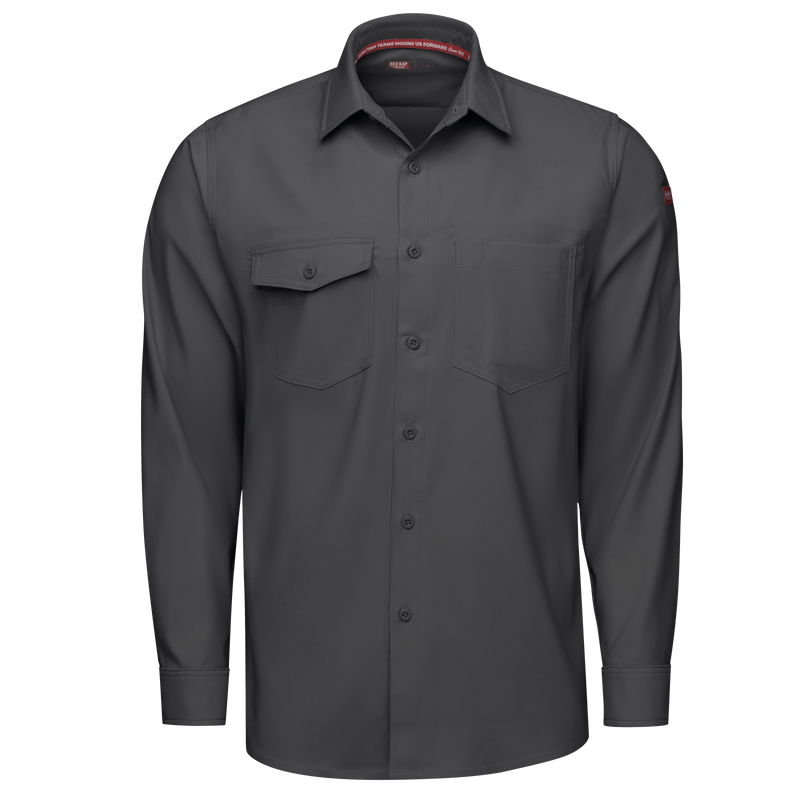Men's Cooling Long Sleeve Work Shirt image number 9