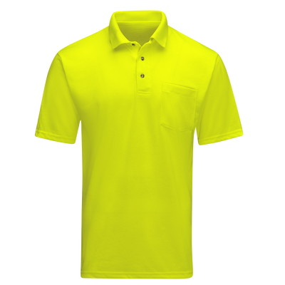 Enhanced Visibility Safety Polo Shirt