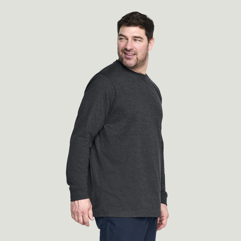 Men's Wicking Long Sleeve T-Shirt image number 4