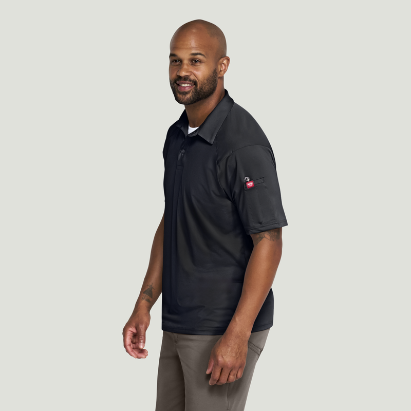 Men's Cooling Stretch Jersey Polo image number 3