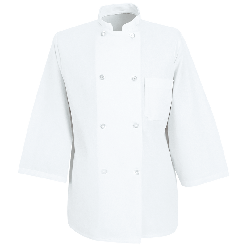 &frac34; Sleeve Chef Coat image number 1