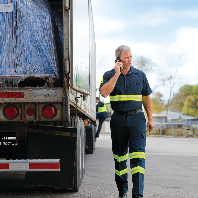 Men's Enhanced Visibility&nbsp;Industrial Cargo Pant image number 4