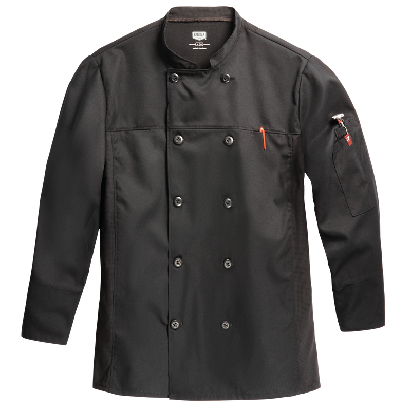 Men's Deluxe Airflow Chef Coat image number 7