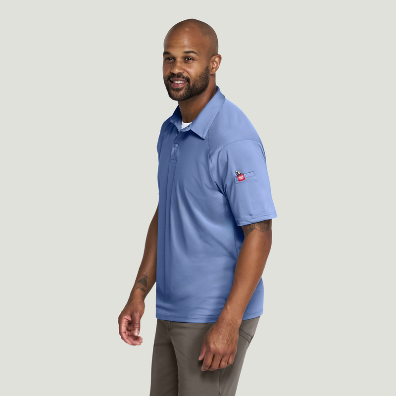 Men's Cooling Stretch Jersey Polo image number 3