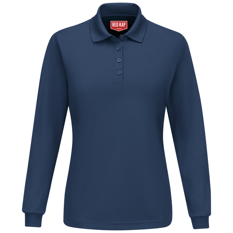 Women's&nbsp;Long Sleeve Performance Knit&reg; Polo image number 1
