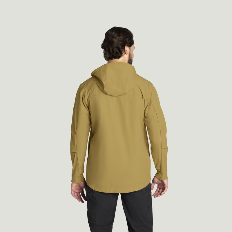 Men&rsquo;s Performance Hooded Windbreaker Jacket with ToolShift Pocket image number 2