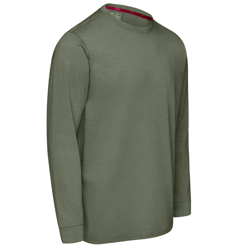 Men's Wicking Long Sleeve T-Shirt image number 3