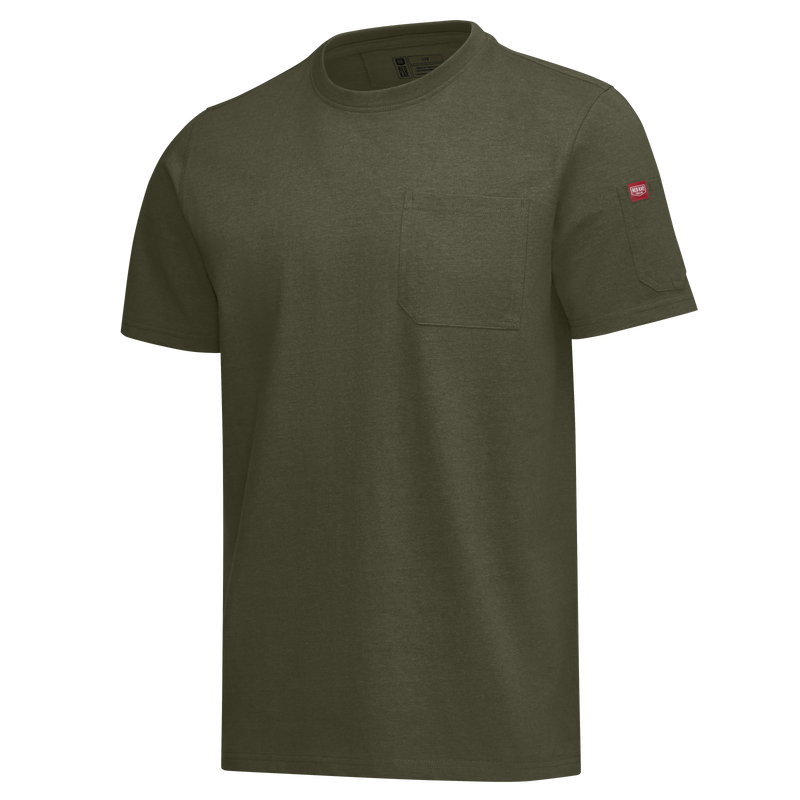 Men's Heavyweight Cotton Short Sleeve Pocket T-Shirt image number 12