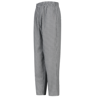 Men's Checked Baggy Chef Pant