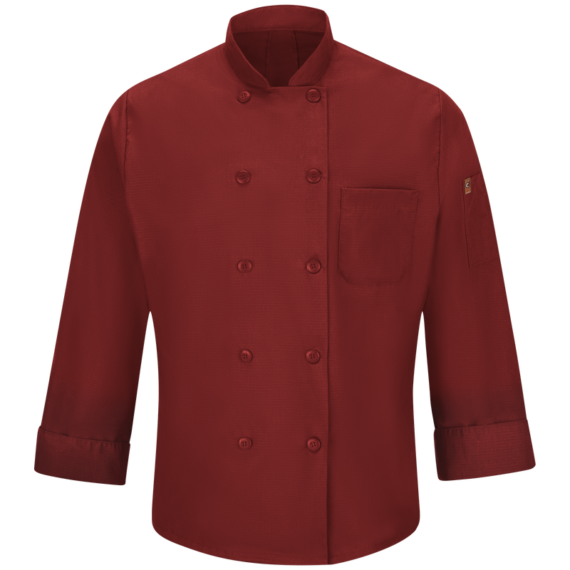 Men's Chef Coat with OilBlok + MIMIX&reg; image number 1