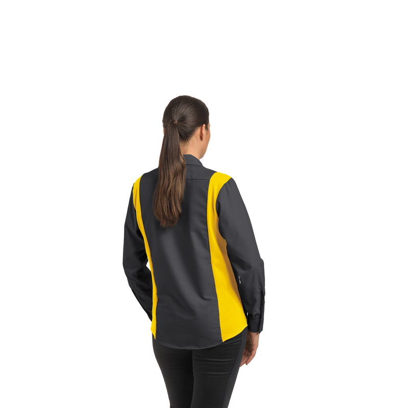 Women's Long Sleeve Performance Plus Shop Shirt with OilBlok Technology image number 4