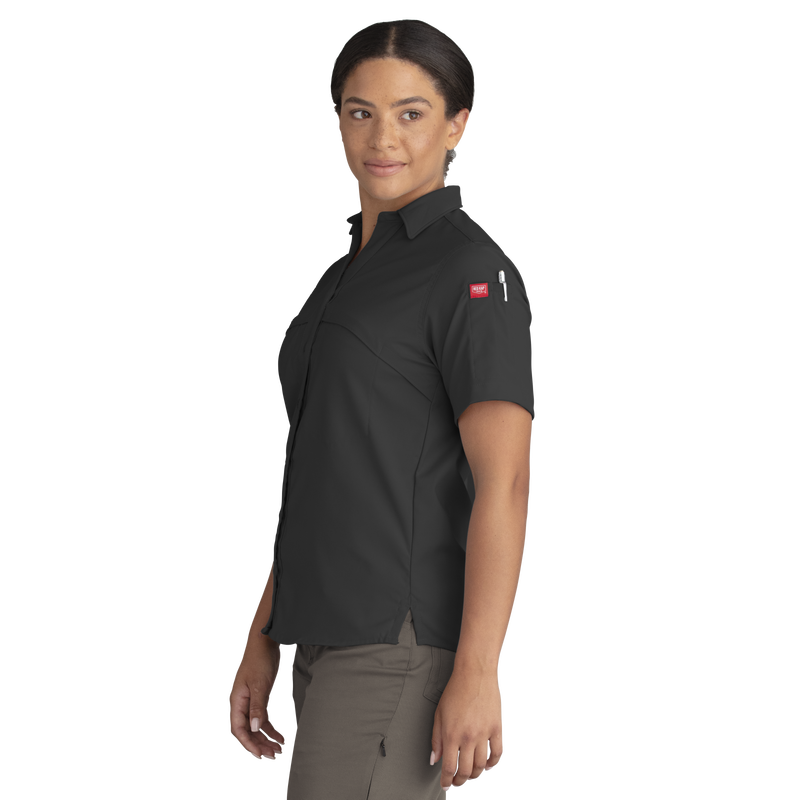 Women's Cooling Short Sleeve Work Shirt image number 7