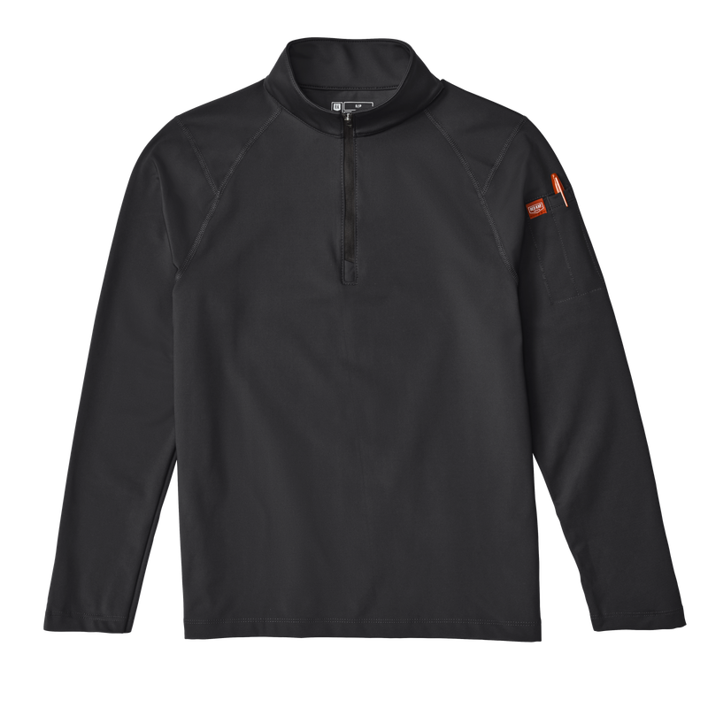 Men's Performance Quarter Zip Cadet Collar Pullover image number 5