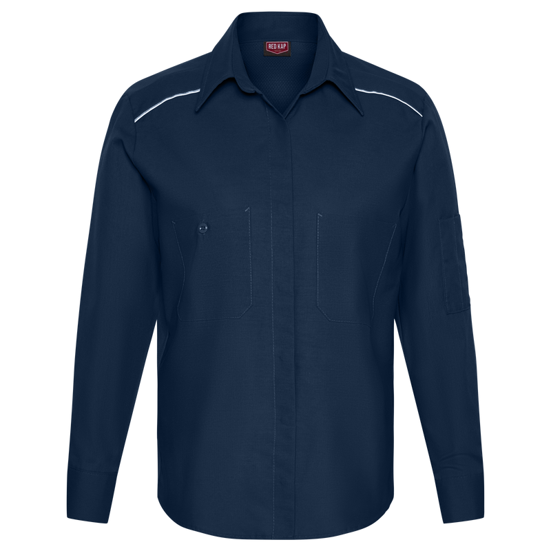 Women's Long Sleeve Pro Airflow Work Shirt image number 1