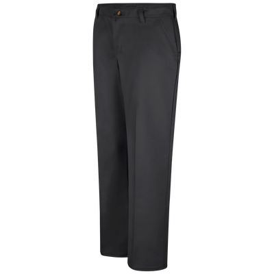 Women's Plain Front Cotton Pant