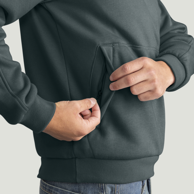 Men's Fleece Pullover Hoodie image number 15
