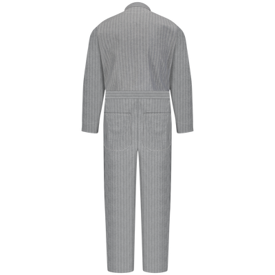 Snap-Front Cotton Herringbone Coverall