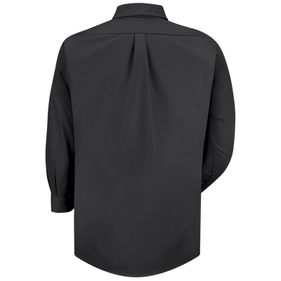Men's Long Sleeve Poplin Dress Shirt
