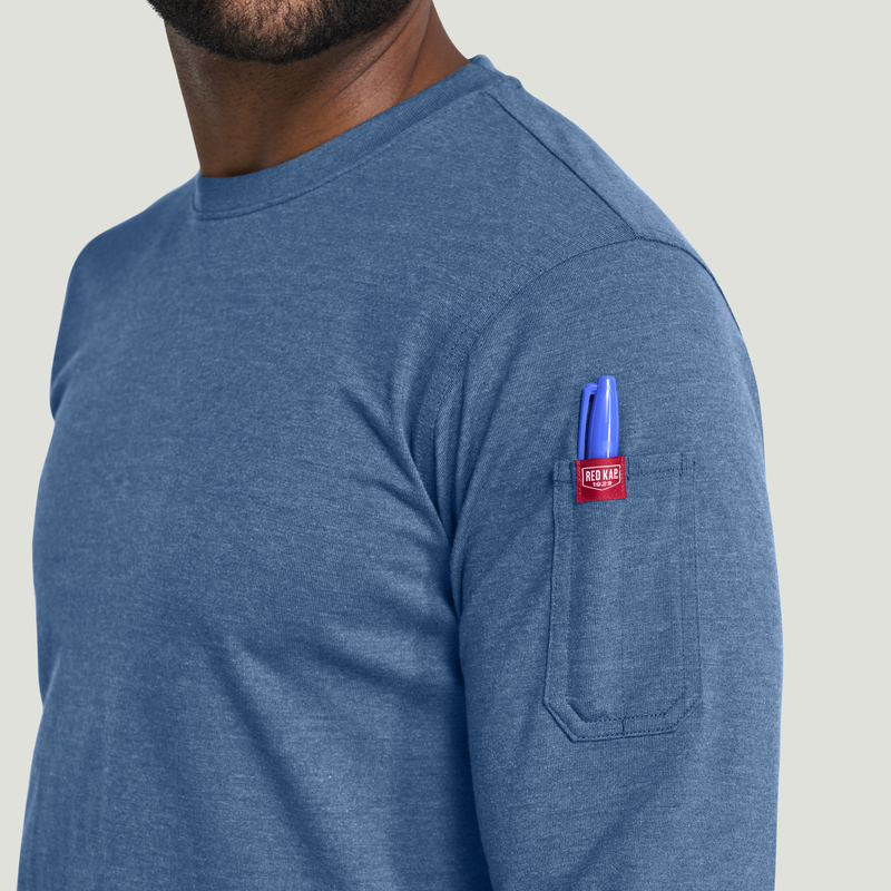 Men's Wicking Long Sleeve T-Shirt image number 9