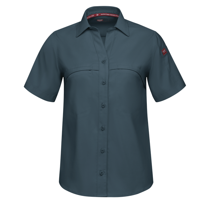 Women's Cooling Short Sleeve Work Shirt image number 9