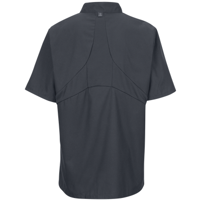 Men's Short Sleeve Chef Coat with OilBlok + MIMIX®
