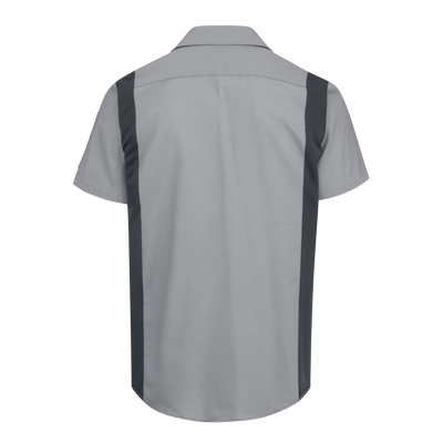 Men's Short Sleeve Performance Plus Shop Shirt With Oilblok Technology