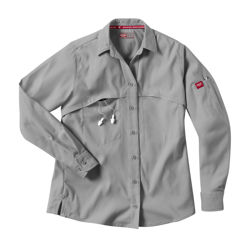 Women's Cooling Long Sleeve Work Shirt image number 18