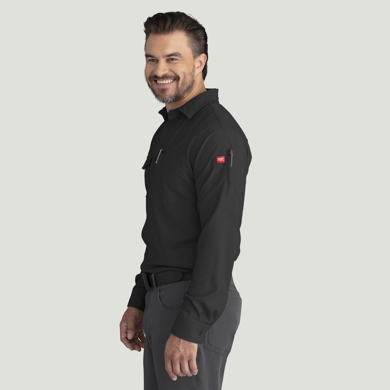 Men's Cooling Long Sleeve Work Shirt image number 7