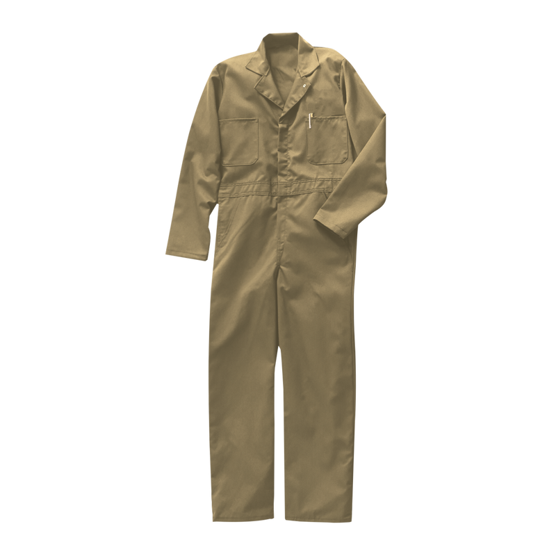 Twill Action Back Coverall with Chest Pockets image number 8