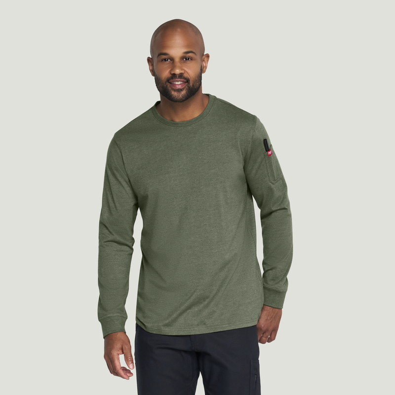 Men's Wicking Long Sleeve T-Shirt image number 1