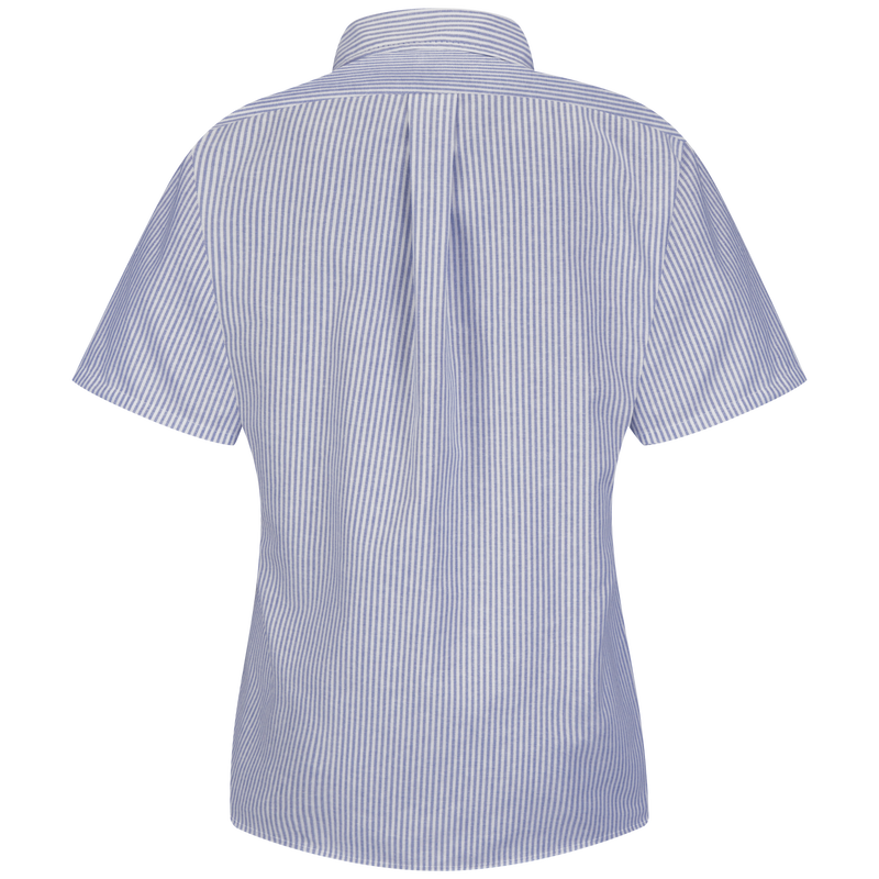 Women's Short Sleeve Executive Oxford Dress Shirt image number 2
