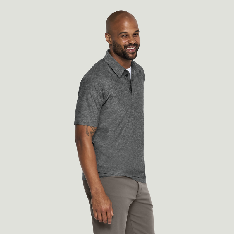 Men's Cooling Stretch Jersey Polo image number 4