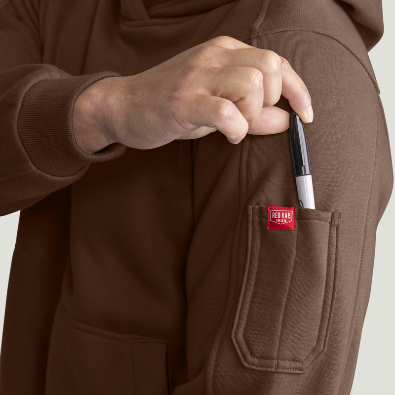 Men's Fleece Pullover Hoodie image number 16