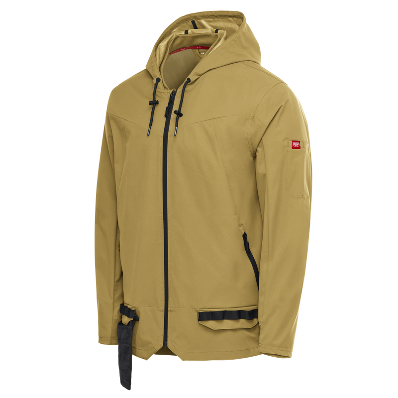 Men&rsquo;s Performance Hooded Windbreaker Jacket with ToolShift Pocket image number 8