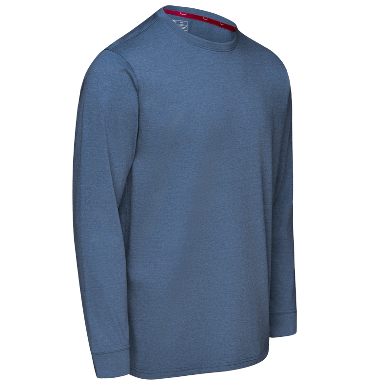 Men's Wicking Long Sleeve T-Shirt image number 3