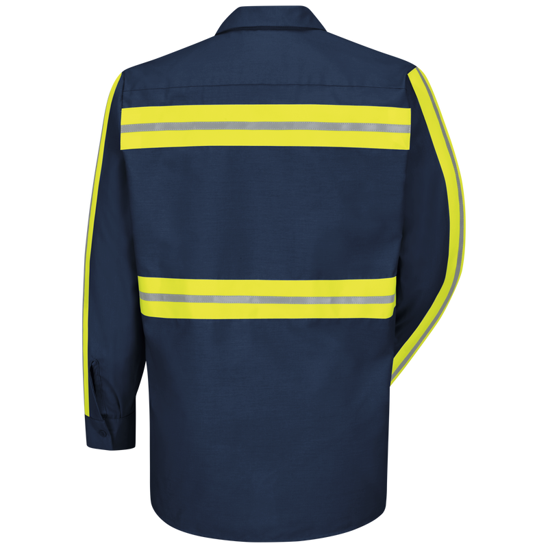 Long Sleeve Enhanced Visibility Industrial&nbsp;Work Shirt image number 2