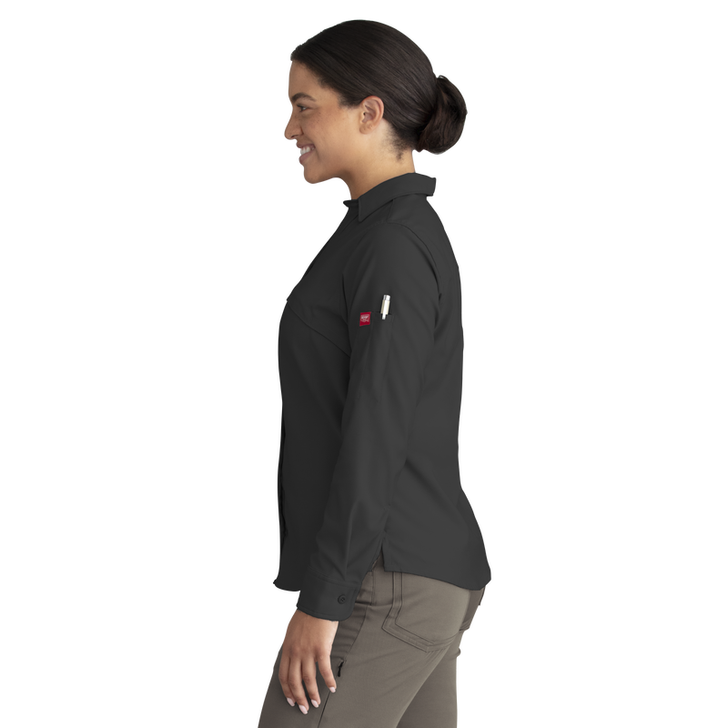 Women's Cooling Long Sleeve Work Shirt image number 7
