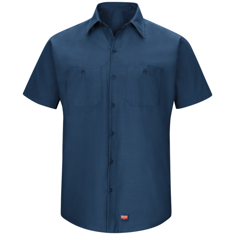 Men's Short Sleeve Work Shirt with MIMIX&reg; image number 1