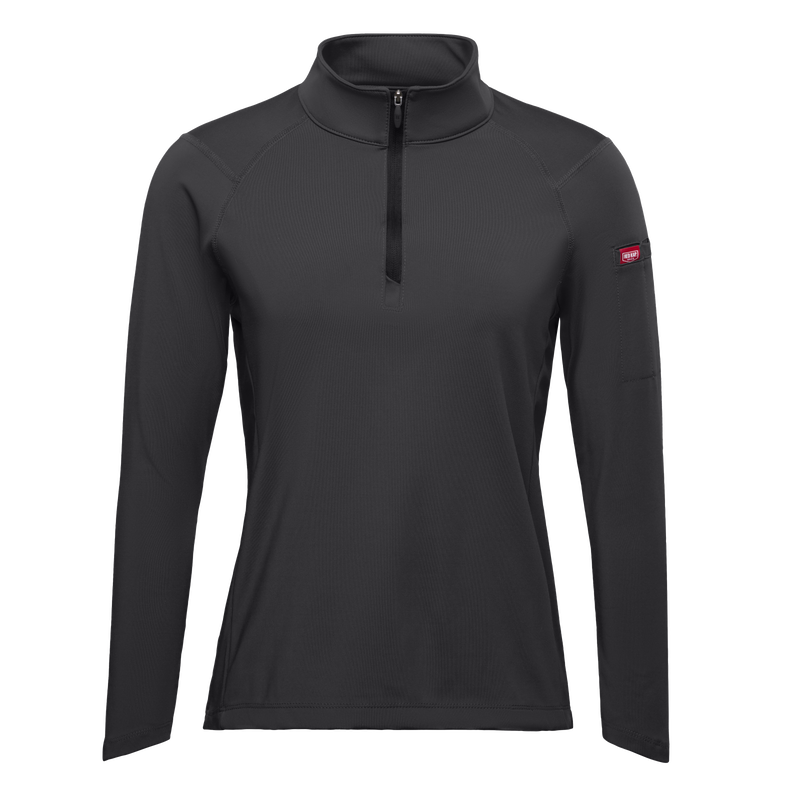 Women's Performance Quarter Zip Cadet Collar Pullover image number 1