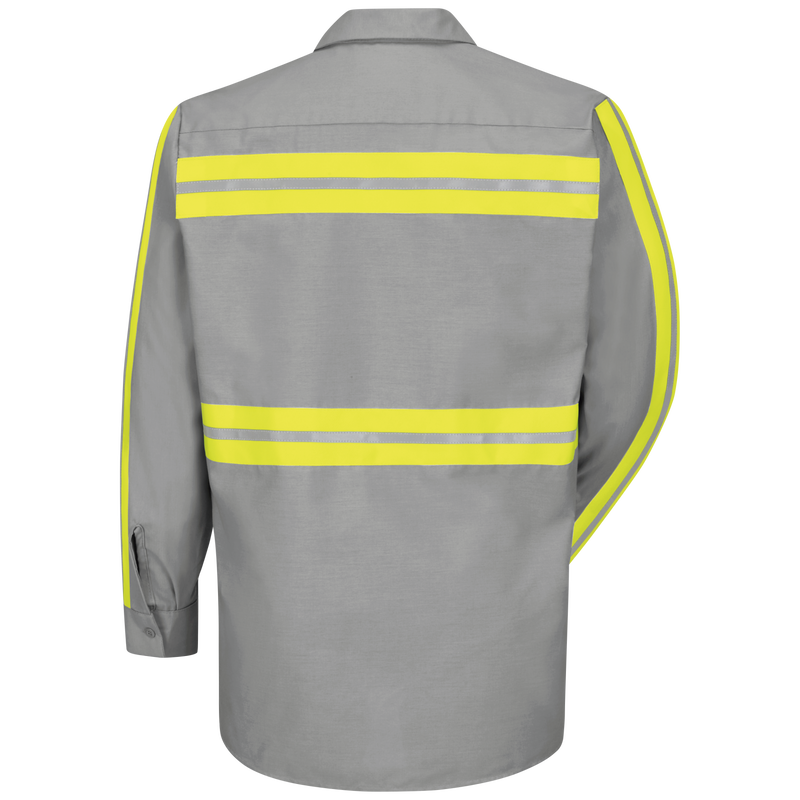 Long Sleeve Enhanced Visibility Industrial&nbsp;Work Shirt image number 2